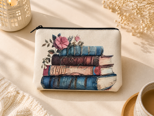 Bücherliebe Allzwecktäschchen aus Baumwolle – mit oder ohne Mystery Box