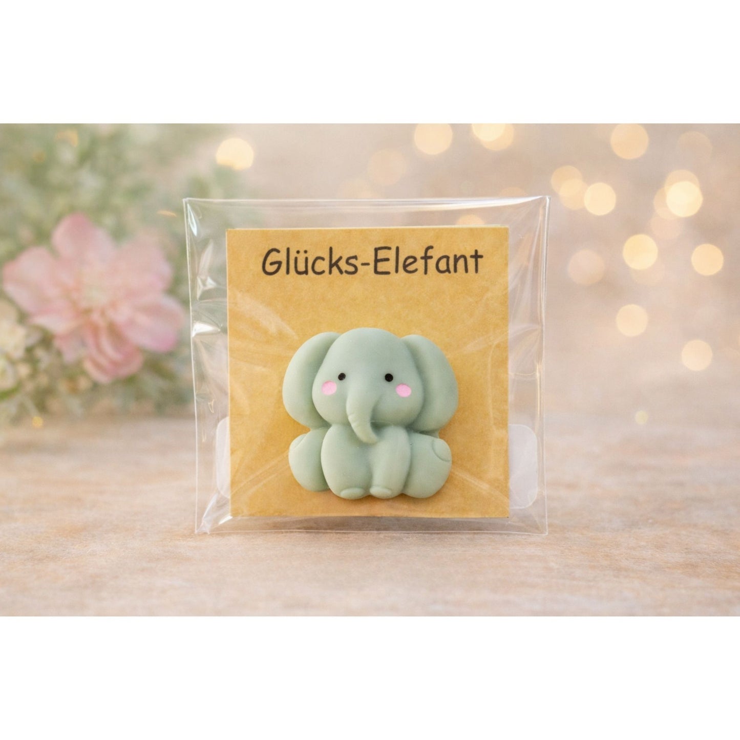 Glücks-Elefant – liebevoller kleiner Glücksbringer