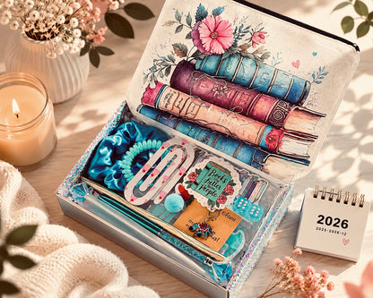 Bücherliebe Allzwecktäschchen aus Baumwolle – mit oder ohne Mystery Box