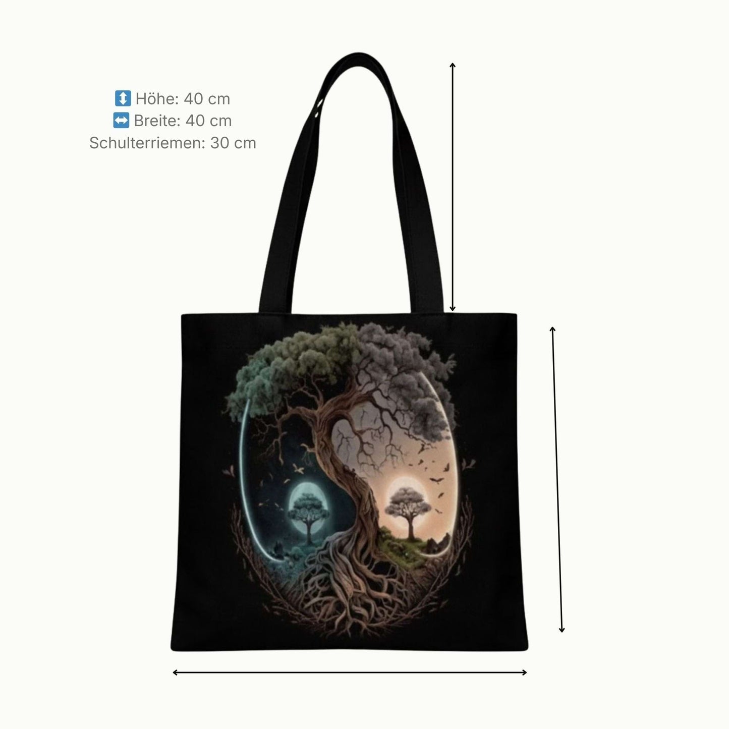 Mystische Stofftasche