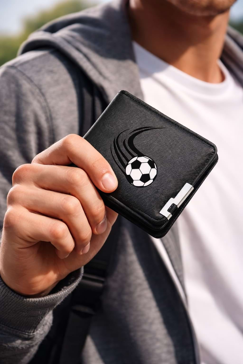 Slim Wallet Fußball – Karten- & Geldscheinbörse