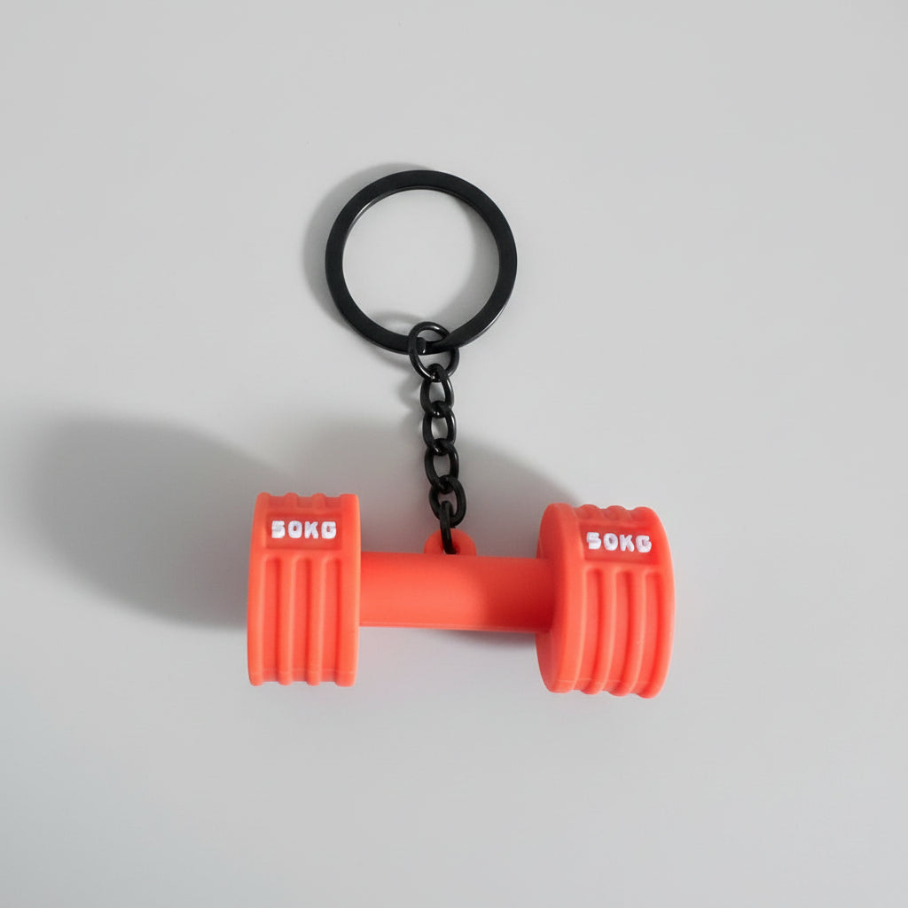 Hantel-Schlüsselanhänger – Gym-Style & Motivation