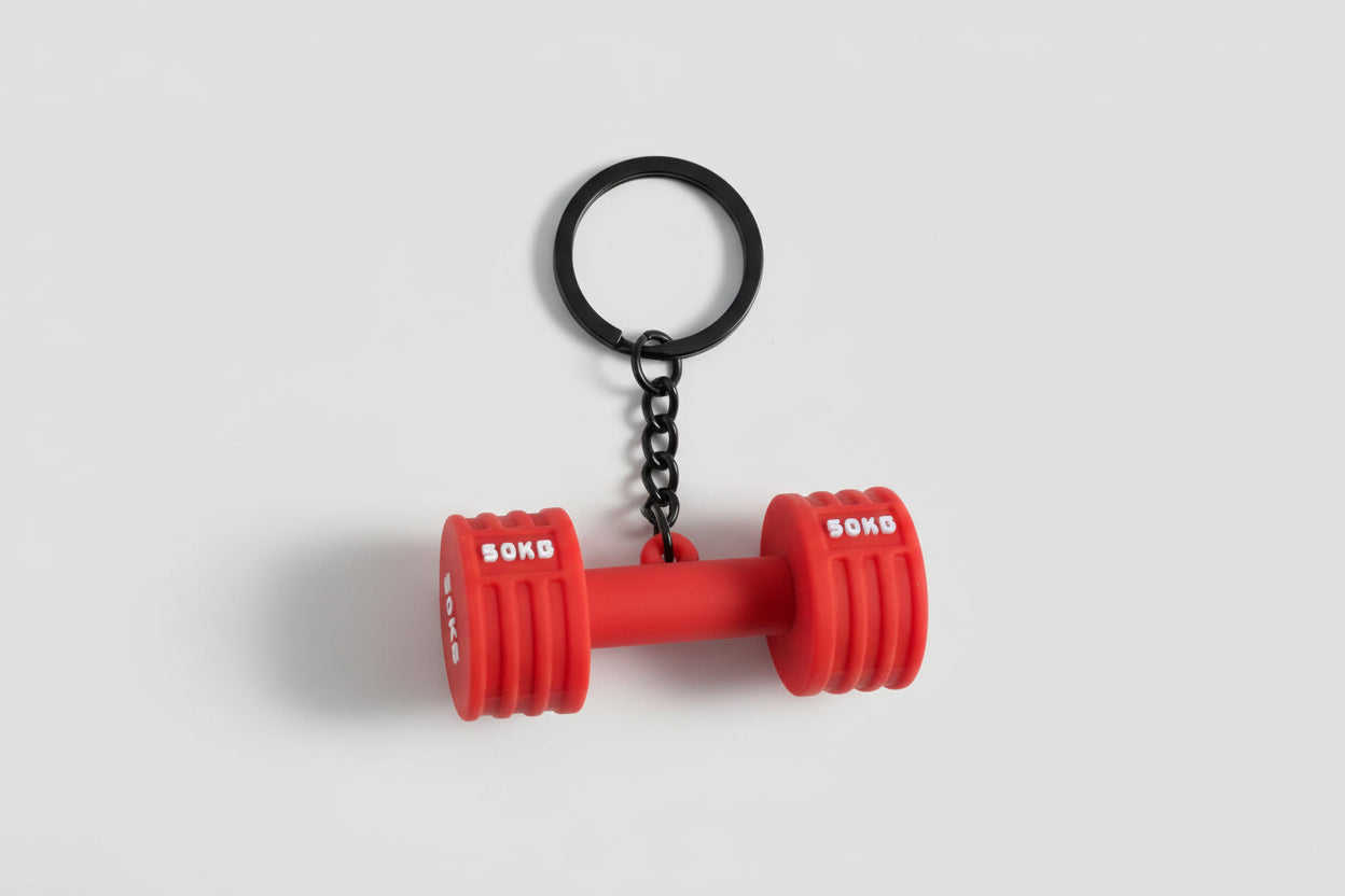 Hantel-Schlüsselanhänger – Gym-Style & Motivation
