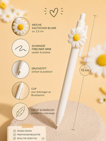 Sommerstift süßes Blumen Design - Fineliner