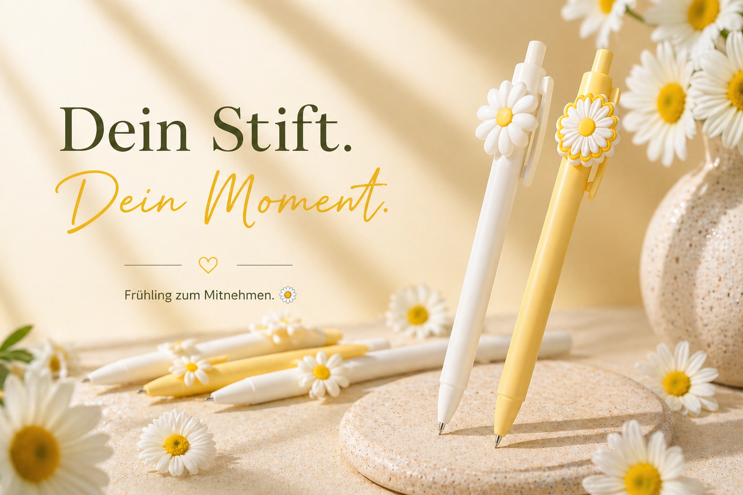 Sommerstift süßes Blumen Design - Fineliner