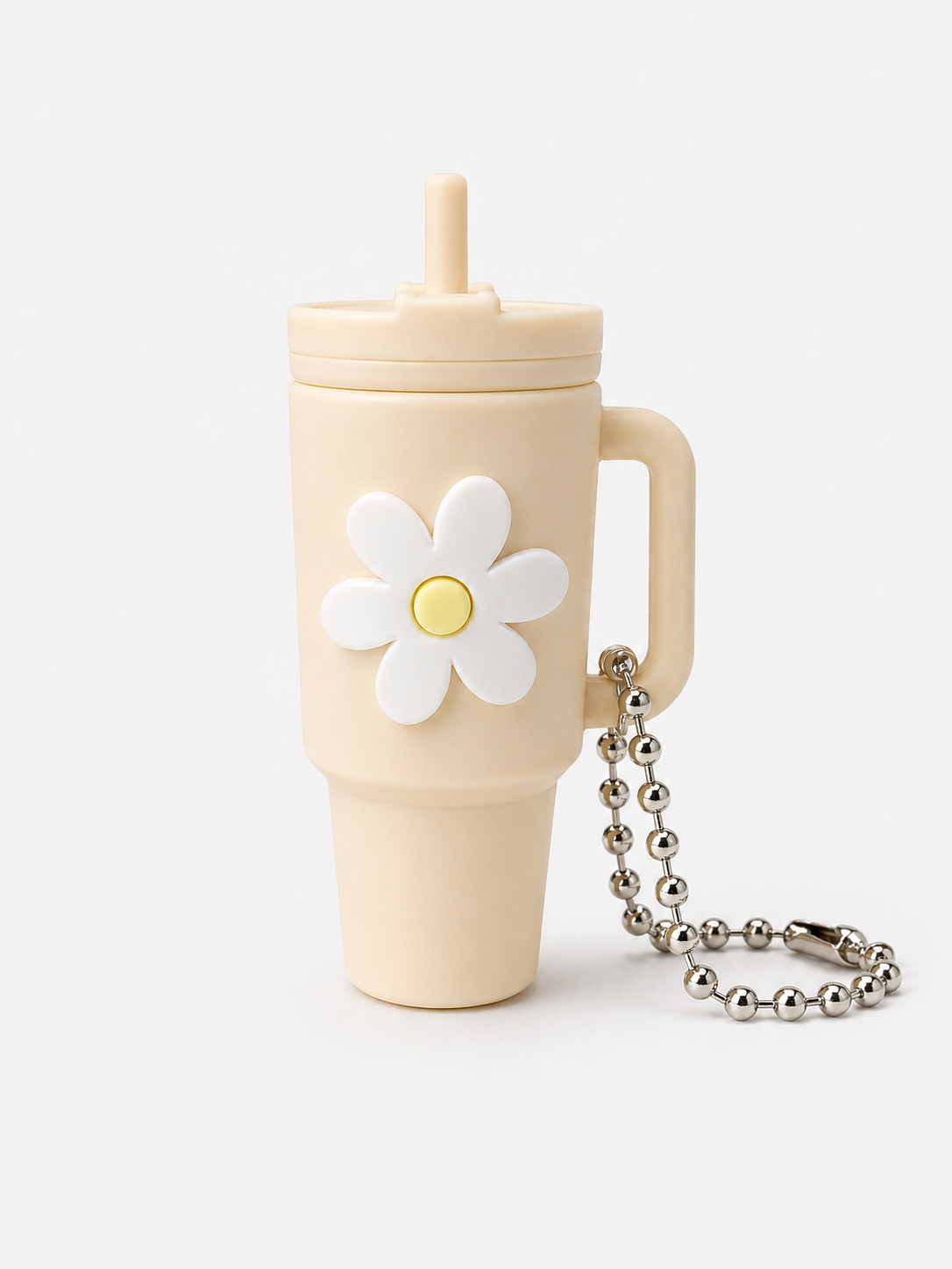 Mini Becher Anhänger „Daisy Cup“ – süßer Keychain 5cm