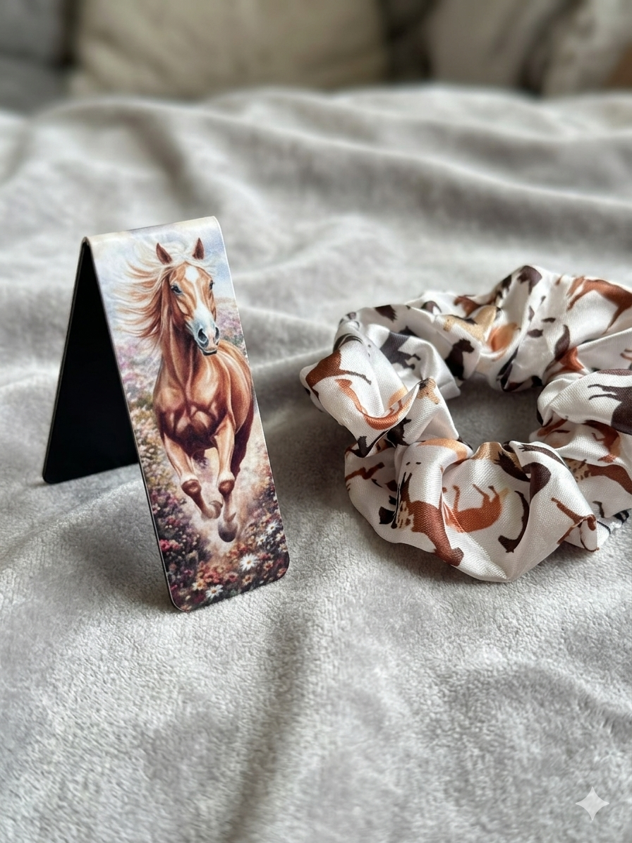 Zwischen Stall & Seiten – Pferde Set