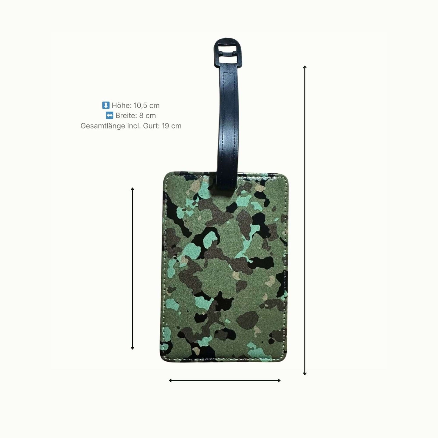 Kofferanhänger Camouflage – Robust & stilvoll reisen