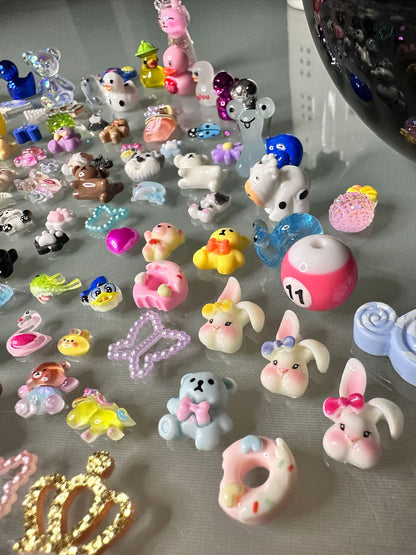 Mystery Mini Charm Säckchen ✨ | Kawaii Überraschung (3 Größen: Normal, Maxi, Premium)