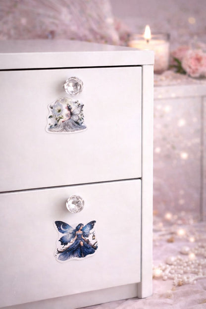 🌙 Mondfeen Sticker Set – 12 magische Designs mit glänzender Oberfläche