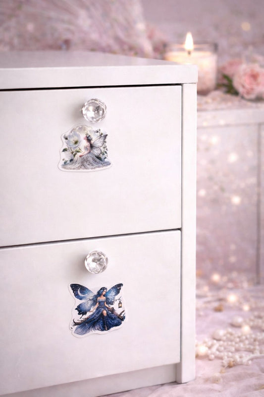 🌙 Mondfeen Sticker Set – 12 magische Designs mit glänzender Oberfläche