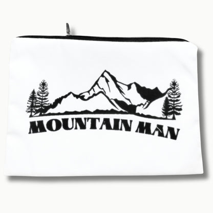 Allzweck Reißverschluss-Tasche „Mountain Man“