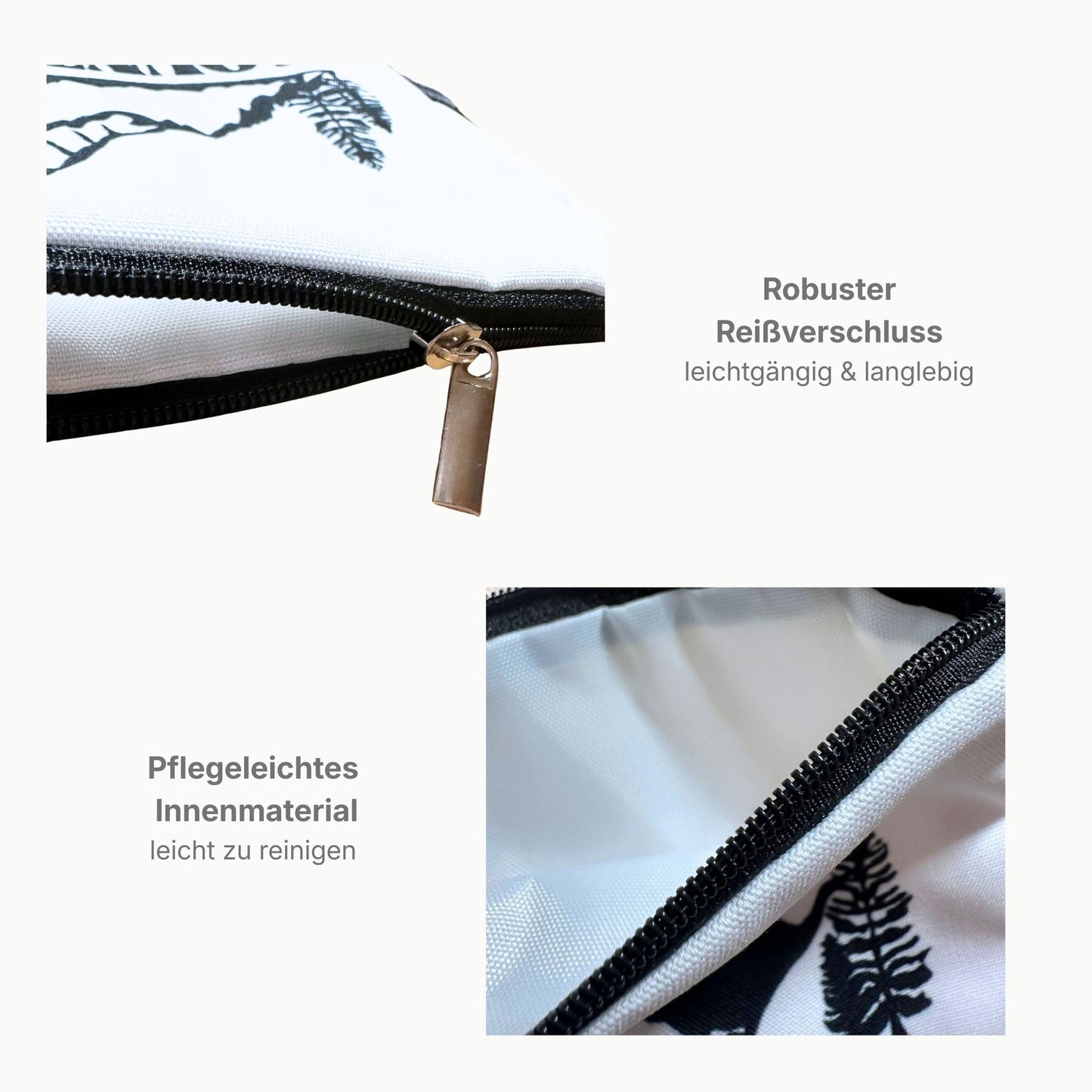 Allzweck Reißverschluss-Tasche „Mountain Man“