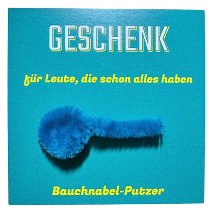 Lustiger Bauchnabel-Putzer – Geschenk für Leute, die schon alles haben | Spaßgeschenk