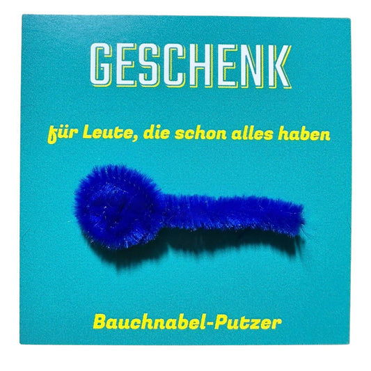 Lustiger Bauchnabel-Putzer – Geschenk für Leute, die schon alles haben | Spaßgeschenk