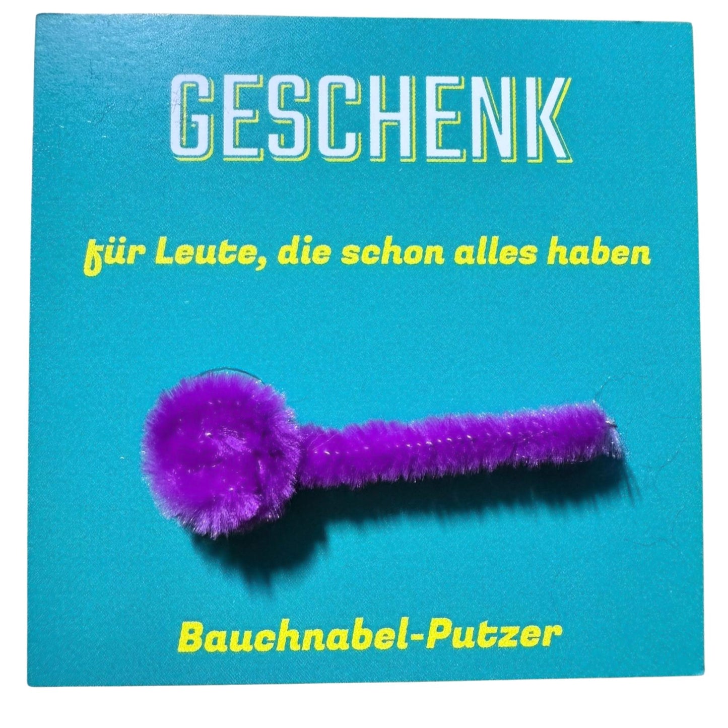 Lustiger Bauchnabel-Putzer – Geschenk für Leute, die schon alles haben | Spaßgeschenk
