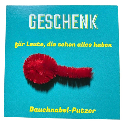 Lustiger Bauchnabel-Putzer – Geschenk für Leute, die schon alles haben | Spaßgeschenk