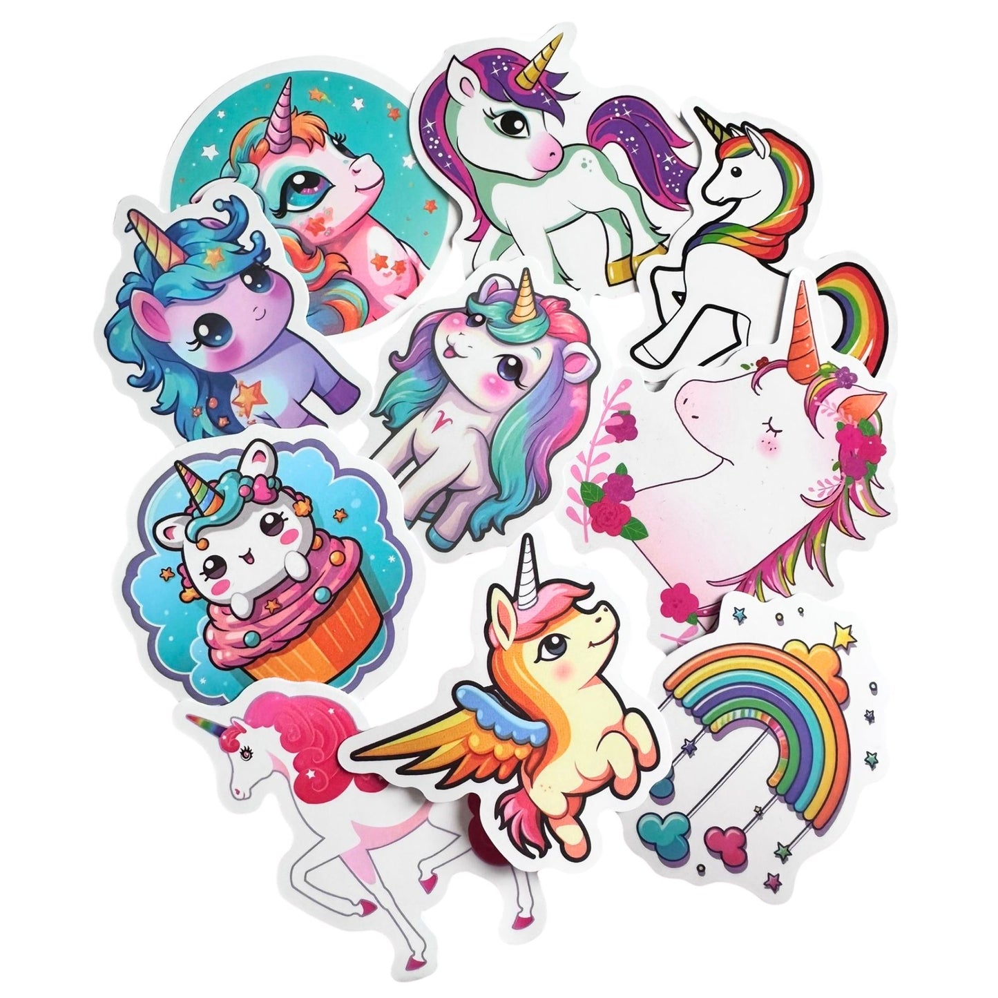Einhorn Sticker Set | Scrapbooking & Deko
