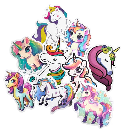 Einhorn Sticker Set | Scrapbooking & Deko