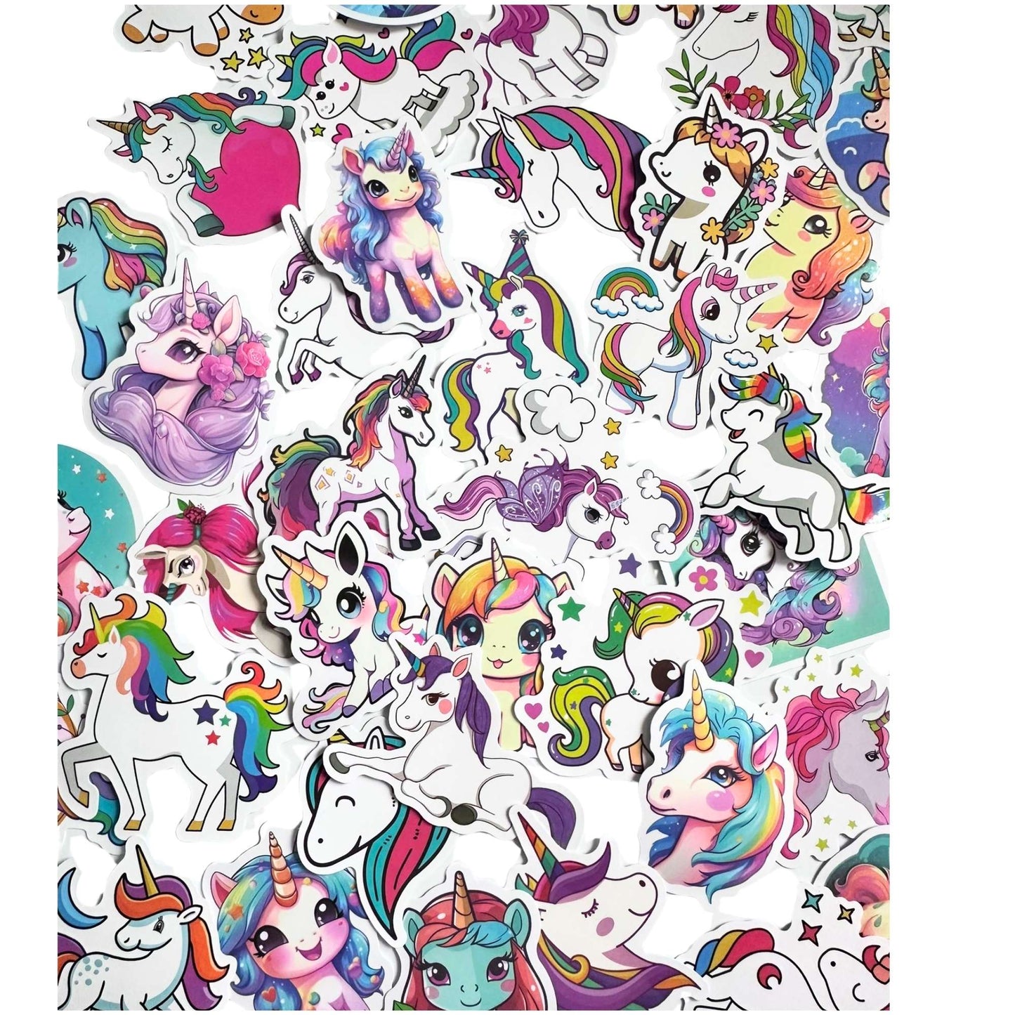 Einhorn Sticker Set | Scrapbooking & Deko