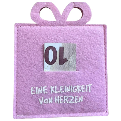 Geldgeschenk Verpackung – für Gutscheine & Geldscheine