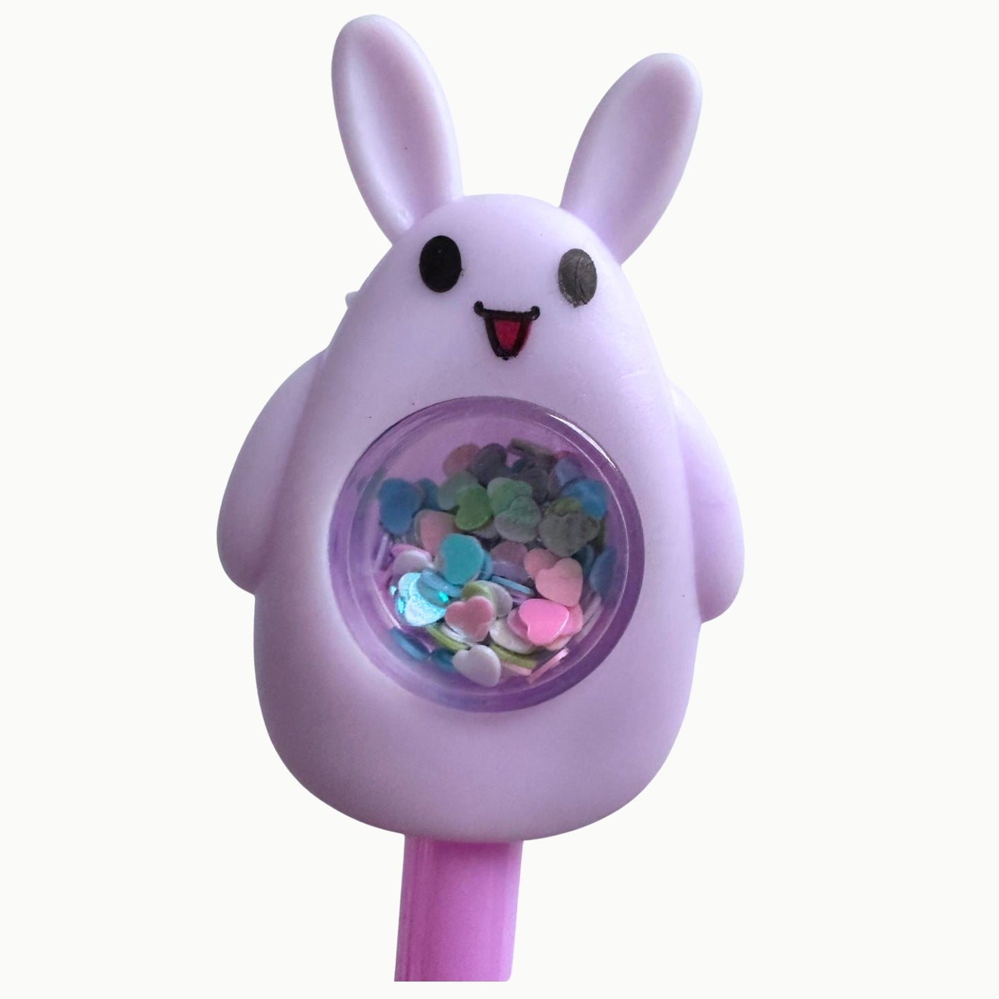 Hasen Stift mit Schüttelfigur – Bunny Gelstift