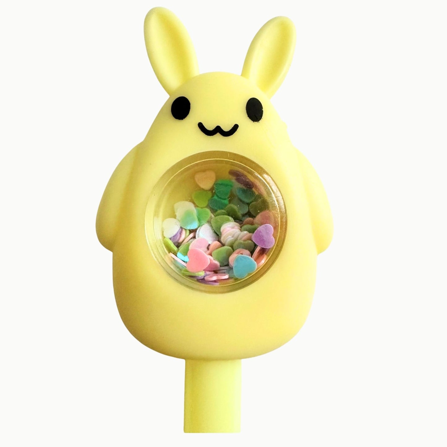 Hasen Stift mit Schüttelfigur – Bunny Gelstift