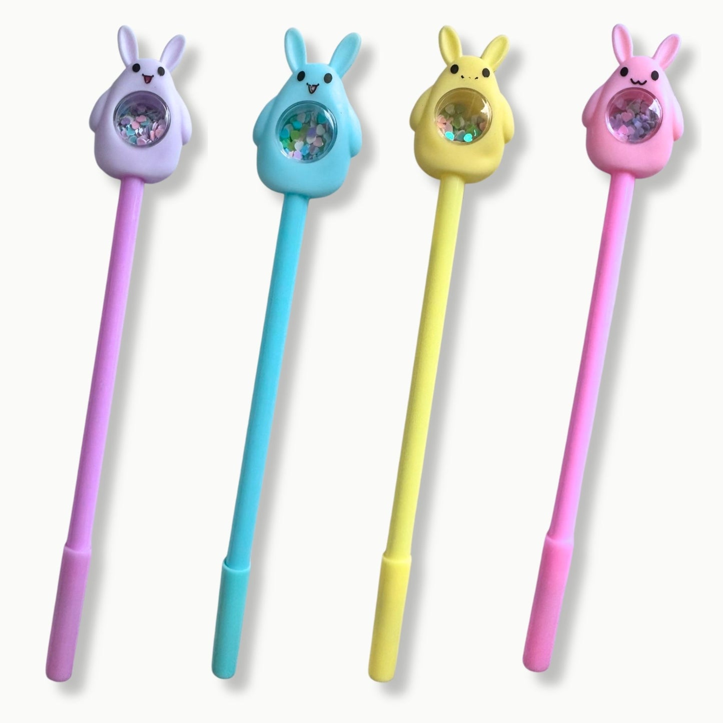 Hasen Stift mit Schüttelfigur – Bunny Gelstift