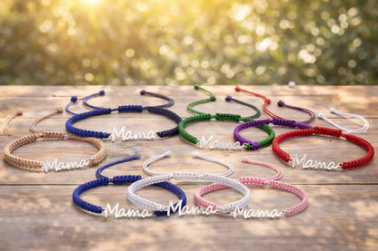 Mama Armband verstellbar – Geschenk für Mama in vielen Farben