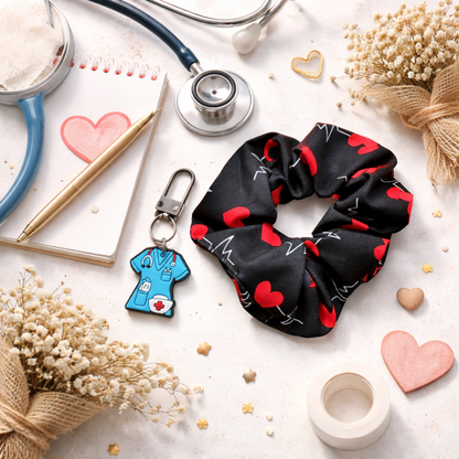 Medizin Scrunchie Set – Geschenk für Ärzte & Pflege