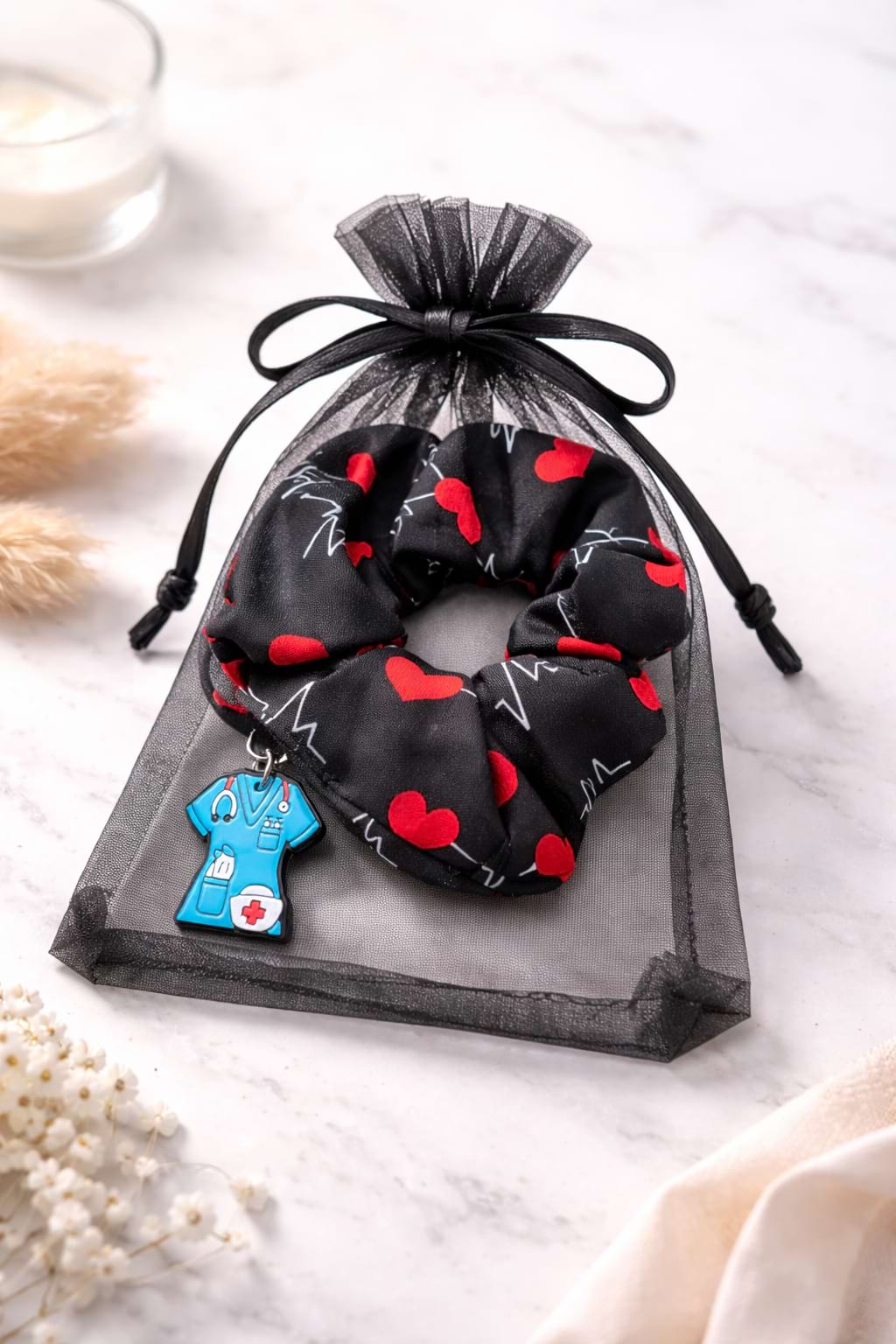 Medizin Scrunchie Set – Geschenk für Ärzte & Pflege