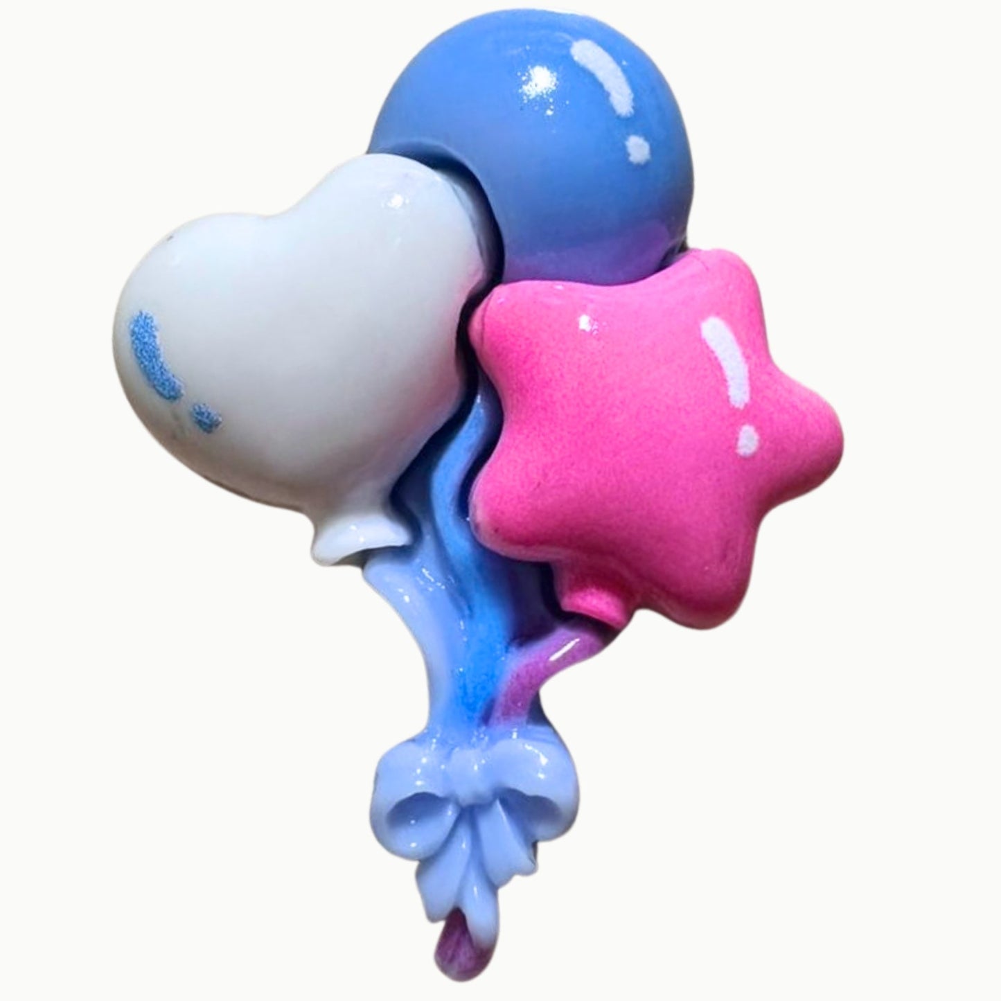 Mini Ballons Glücksbringer auf Geschenkkarte