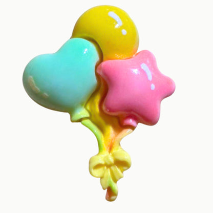 Mini Ballons Glücksbringer auf Geschenkkarte