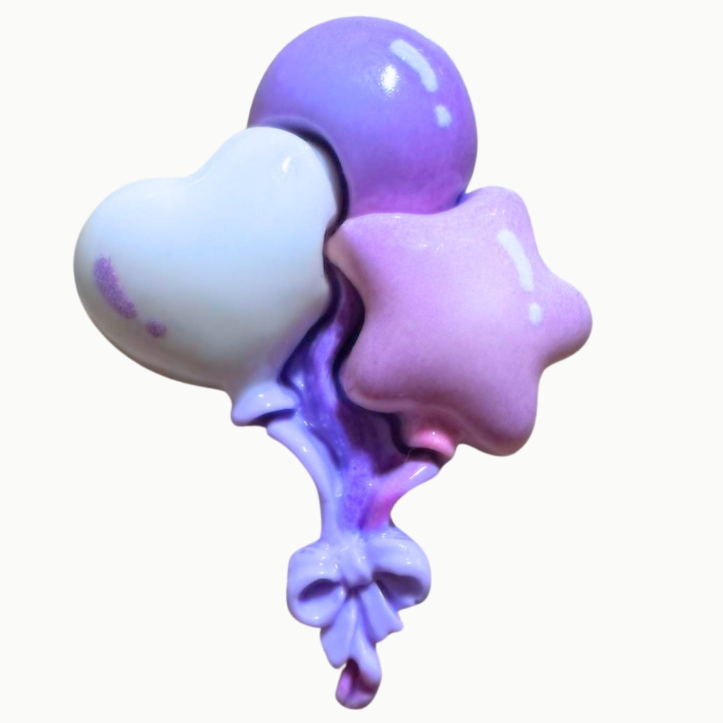 Mini Ballons Glücksbringer auf Geschenkkarte