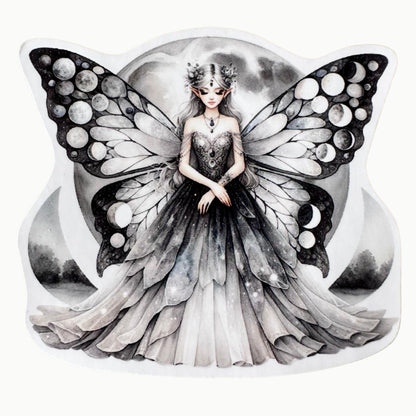 🌙 Mondfeen Sticker Set – 12 magische Designs mit glänzender Oberfläche