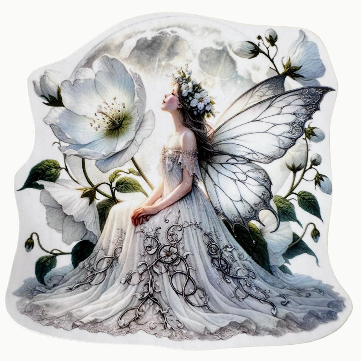 🌙 Mondfeen Sticker Set – 12 magische Designs mit glänzender Oberfläche