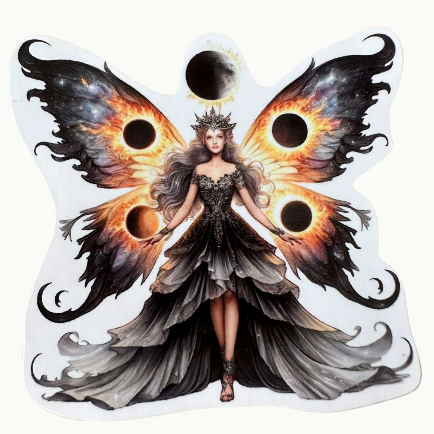 🌙 Mondfeen Sticker Set – 12 magische Designs mit glänzender Oberfläche