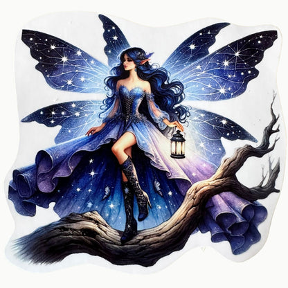 🌙 Mondfeen Sticker Set – 12 magische Designs mit glänzender Oberfläche