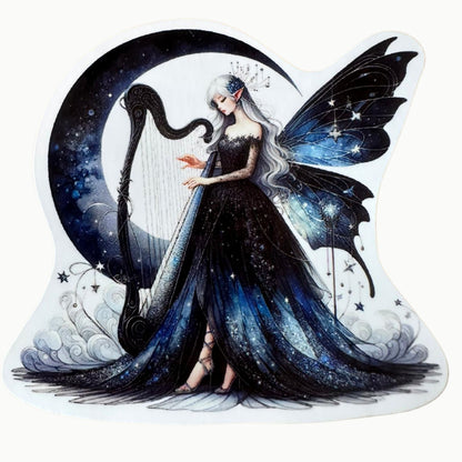 🌙 Mondfeen Sticker Set – 12 magische Designs mit glänzender Oberfläche