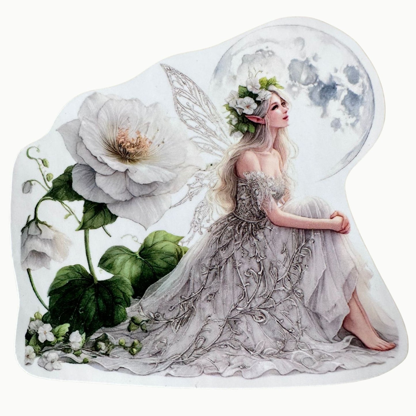 🌙 Mondfeen Sticker Set – 12 magische Designs mit glänzender Oberfläche