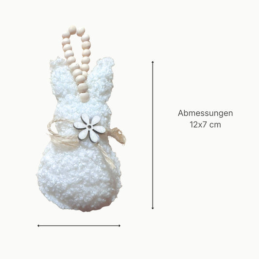 Osterdeko Set Stoffhase & Häkelhäschen