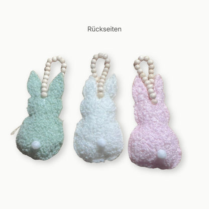 Osterdeko Set Stoffhase & Häkelhäschen