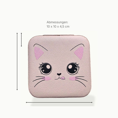 Schmuckbox Katze Rosa